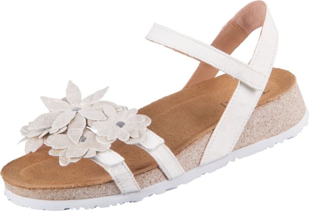 Think KOAK Damen Sandalette - Riemchen Sandalen weiß NEU