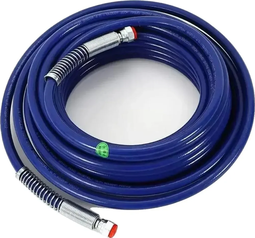 Tuyau haute pression anti-torsion 15m 1/4" en acier pour éviter les fuites