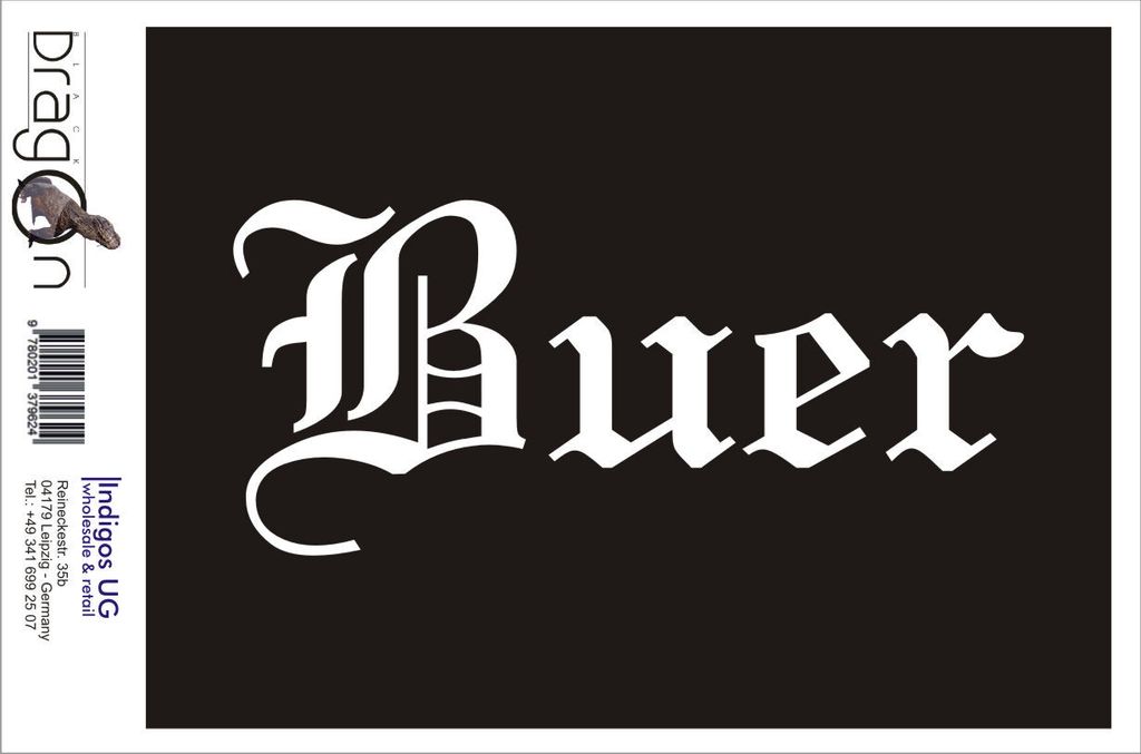 Aufkleber / Autoaufkleber - JDM / Die cut / Auto / OEM - Stadt Bür - 200x80mm silber - Heckscheibe / Heckscheibenaufkleber