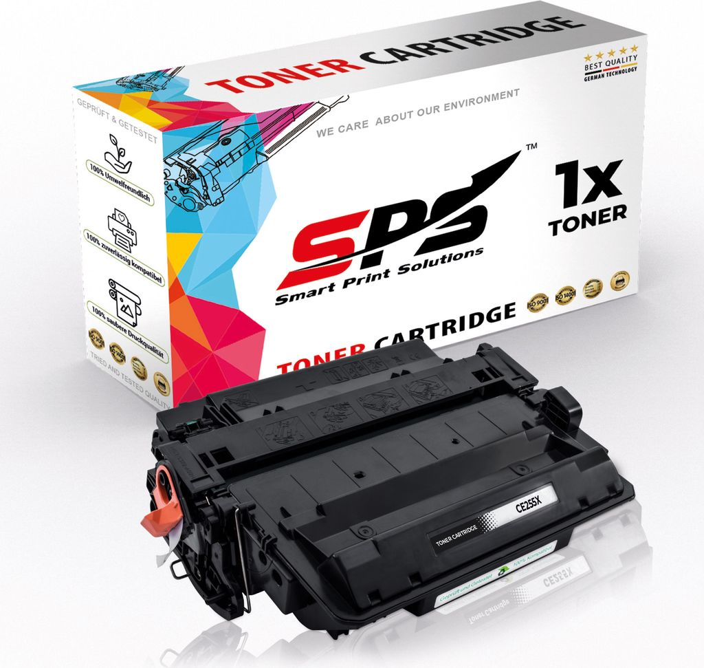 Kompatibel für HP Laserjet P 3015 (CE255X/55X) Toner-Kartusche Schwarz