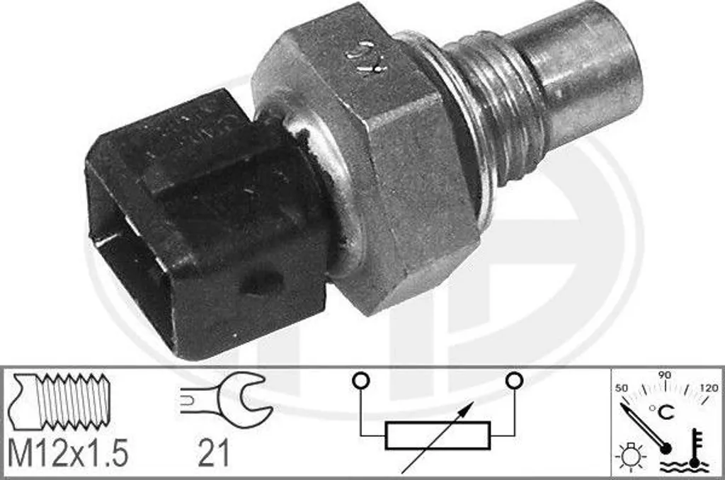 Sostituzione Sensore Temperatura 90411977 ERA 330651 Chevrolet/Opel