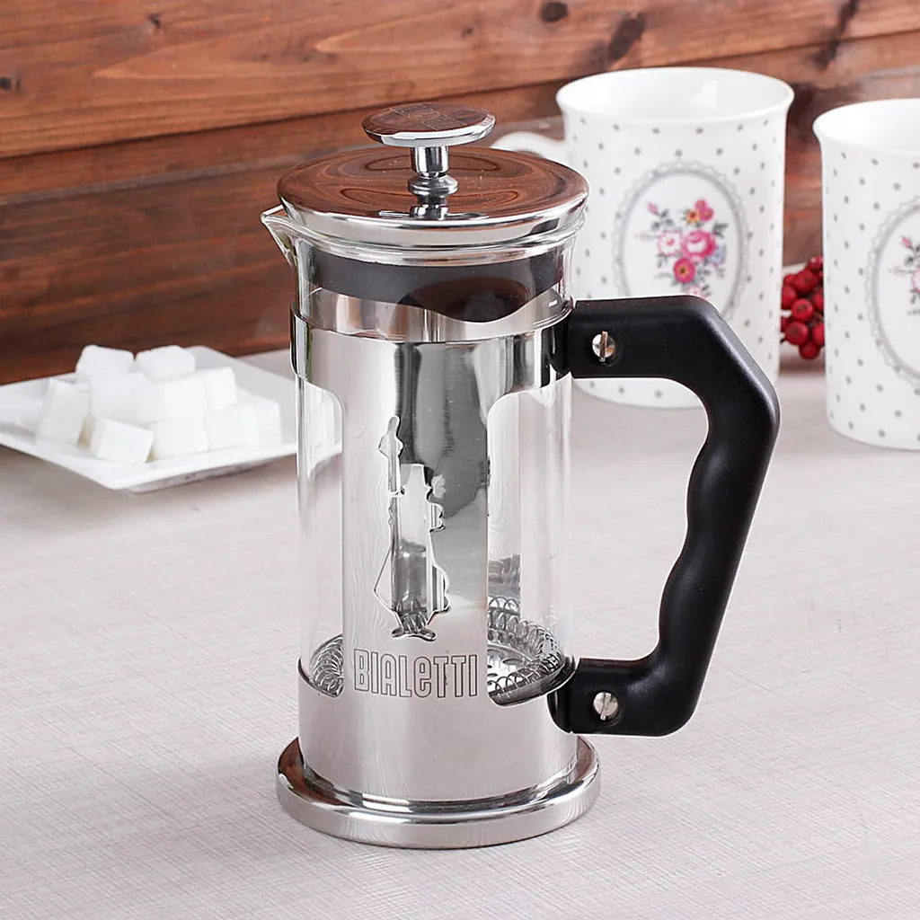 Cafetière Bialetti Preziosa en verre borosilicate et piston inox - 19