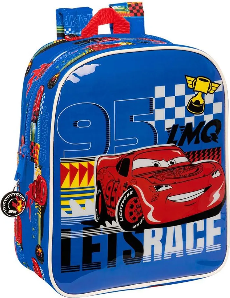 Sac à dos ergonomique Cars anti-mal de dos pour la maternelle