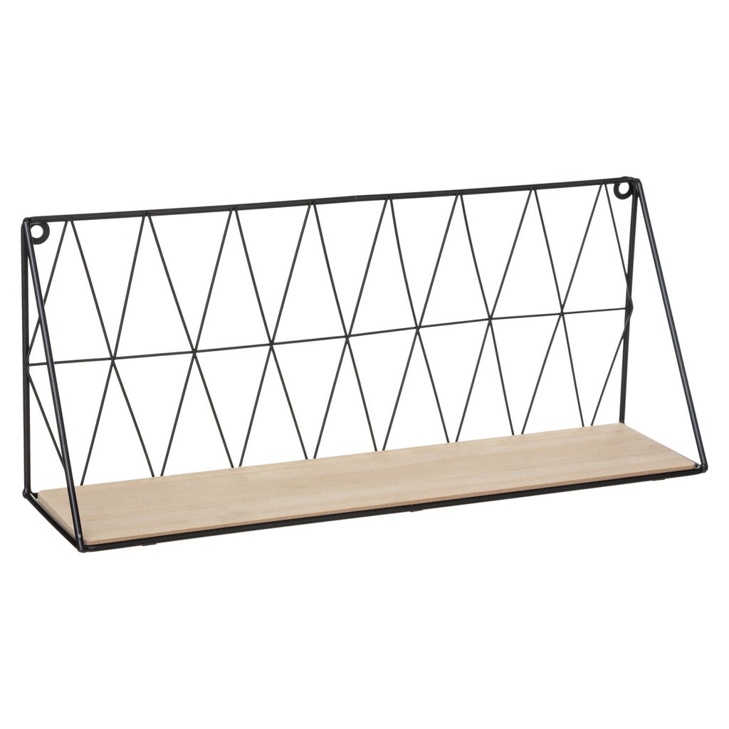 Półka dekoracyjna na ścianę, 48 x 12 cm, wisząca Zdjęcie produktu 