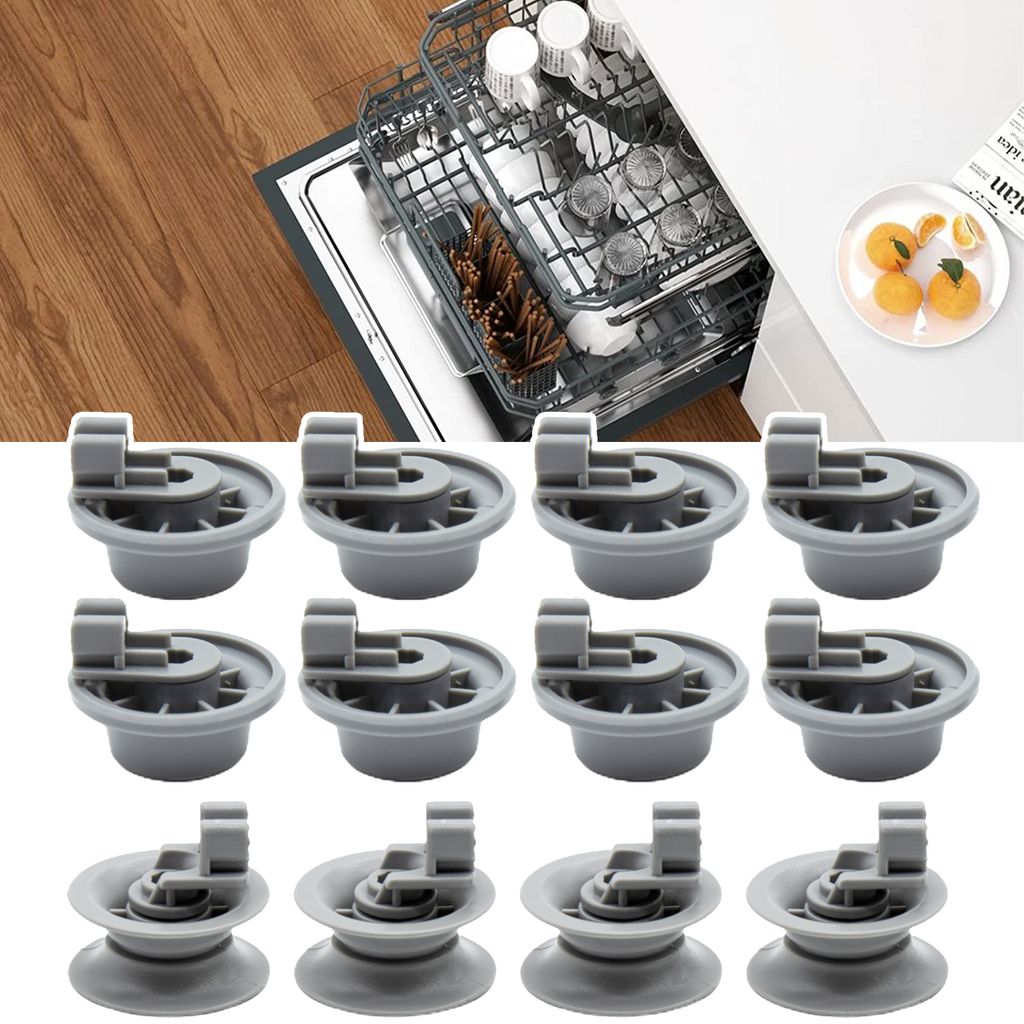 Spülmaschine Räder Hochleistungs austauschbarer Plastik -Geschirrspüler Teile Unter Rack Rad für Bosch/für Beko