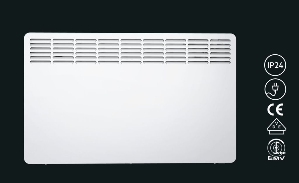 Konwektor ścienny AEG WKL 1505 do ok. 18 m², grzałka Zdjęcie produktu 7