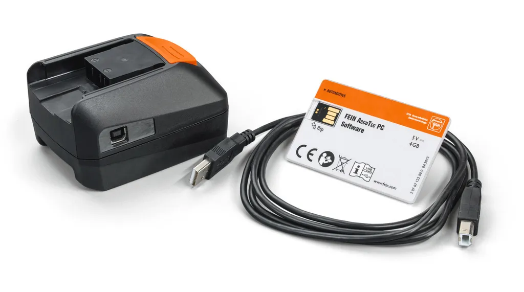 Réparer et configurer avec l'adaptateur de programmation FEIN 92604163020