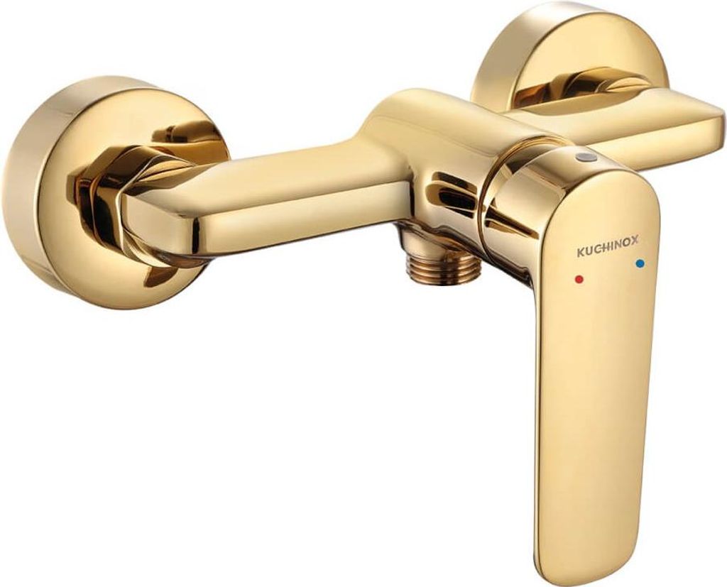 GAVA Gold Wand-Duscharmatur Produktbild 