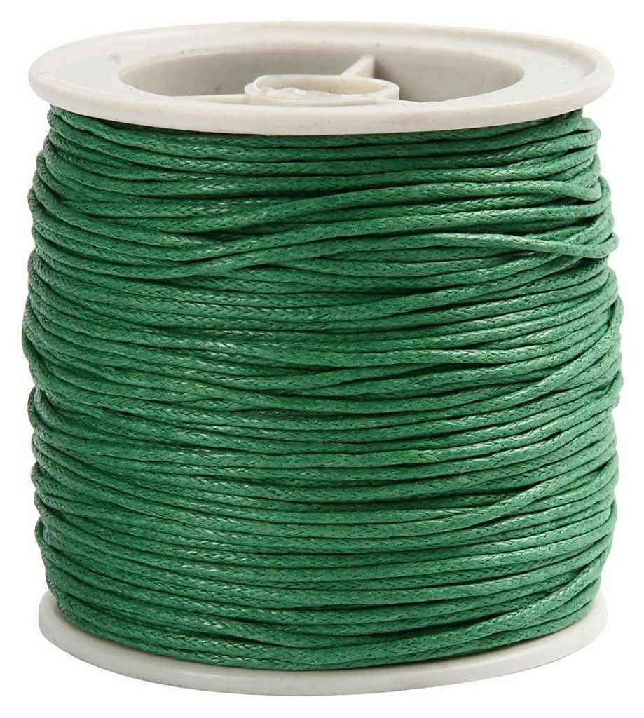 Creativ Company Baumwolle Cord Green, 40 m