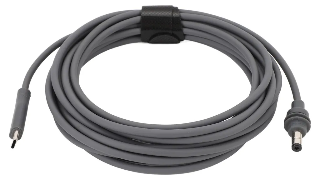 Câble d'alimentation satellite DC vers USB-C 5m étanche pour Mini