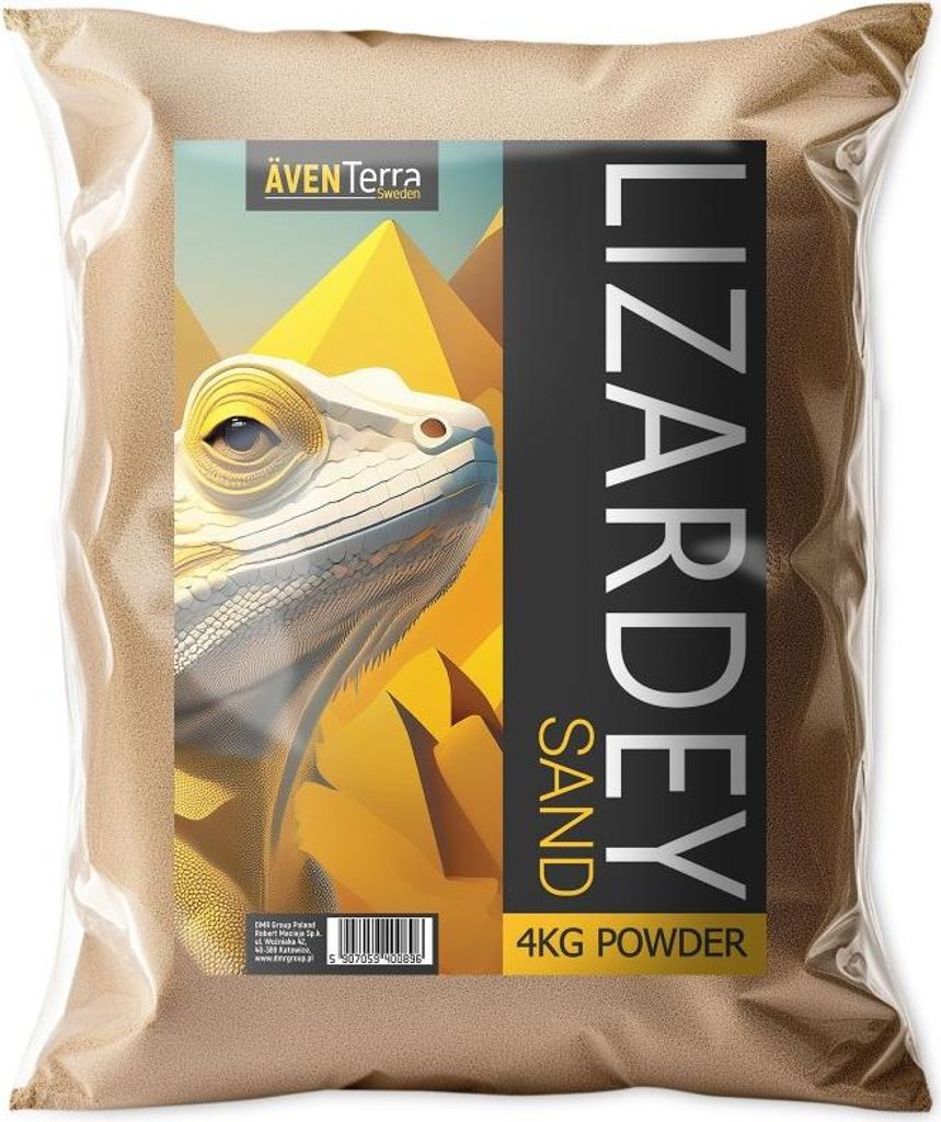 Aventerra Schweden LIZARDEY Sand 4kg - Sand für Reptilien