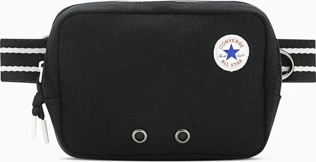 Petit Sac Banane Enfant Noir Converse Chuck - Sacoche de Taille Sport