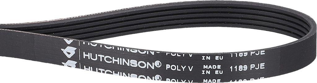 easyPART passend für 1189 J5 MA HUTCHINSON Keilrippenriemen 1189PJ5MA wie BOSCH 0060579 für Waschmaschine