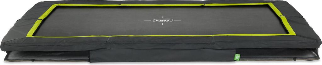 EXIT Silhouette sports Bodentrampolin 214x305cm - schwarz