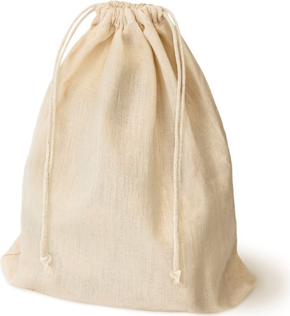 Bavlnené vrecko ecru 25×30 cm – prírodné, ekologické Obrázok produktu 