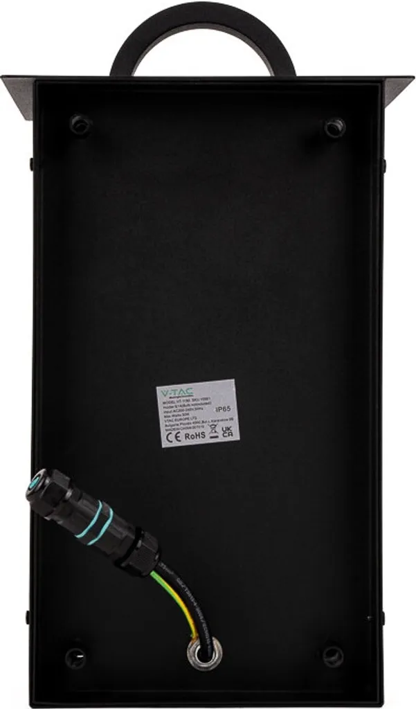Applique Murale Extérieure Noire IP65 Design UP pour Ampoule E14 - 10