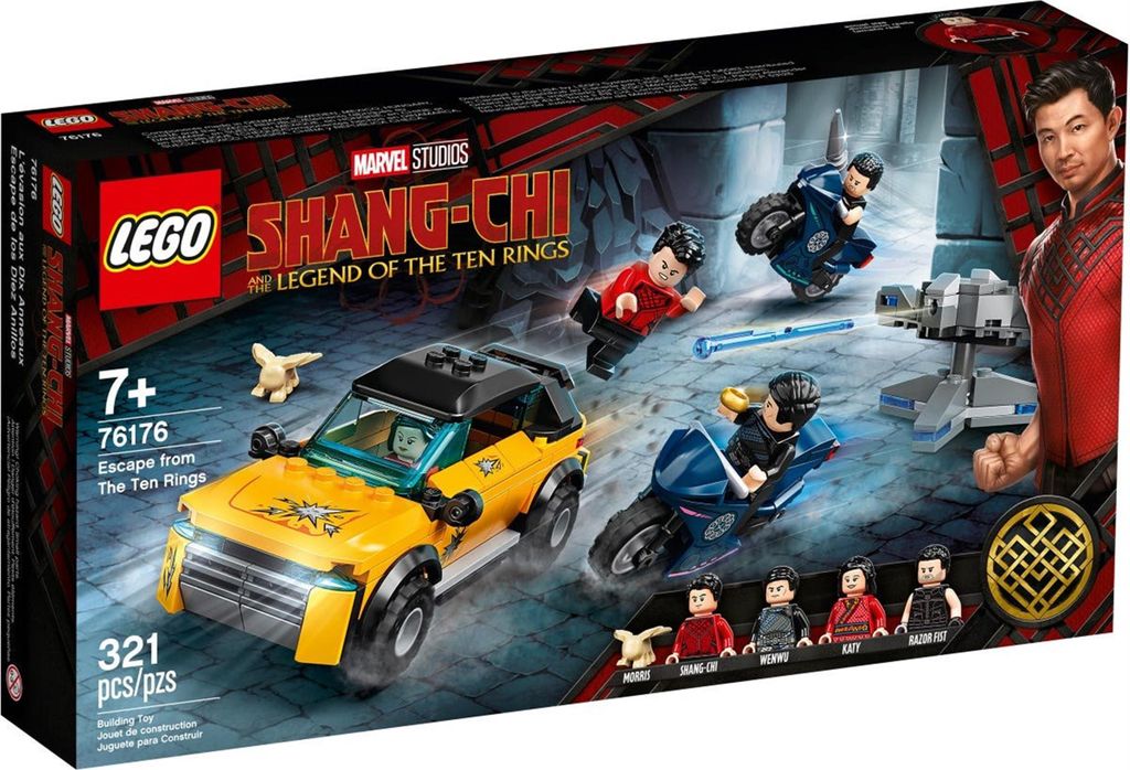 LEGO 76176 Marvel Super Heroes Flucht vor den zehn Ringen, Produktbild 