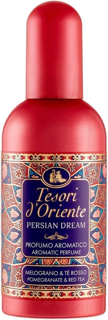 12x Tesori D'oriente Aromatisches Parfüm „Persian Dream“, leuchtender und betörender Duft, 100 ml+ Italian Gourmet Polpa 400 g