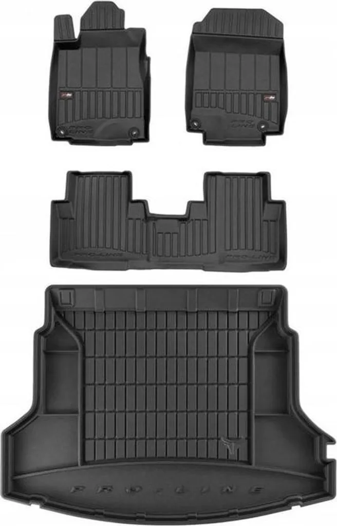 Tappetini 3D Su Misura Honda CR-V 4 (2012-2018) | Design High-Tech Gomma
