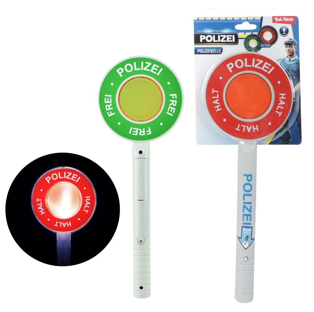 Policajná naberačka so svetlom Obrázok produktu 