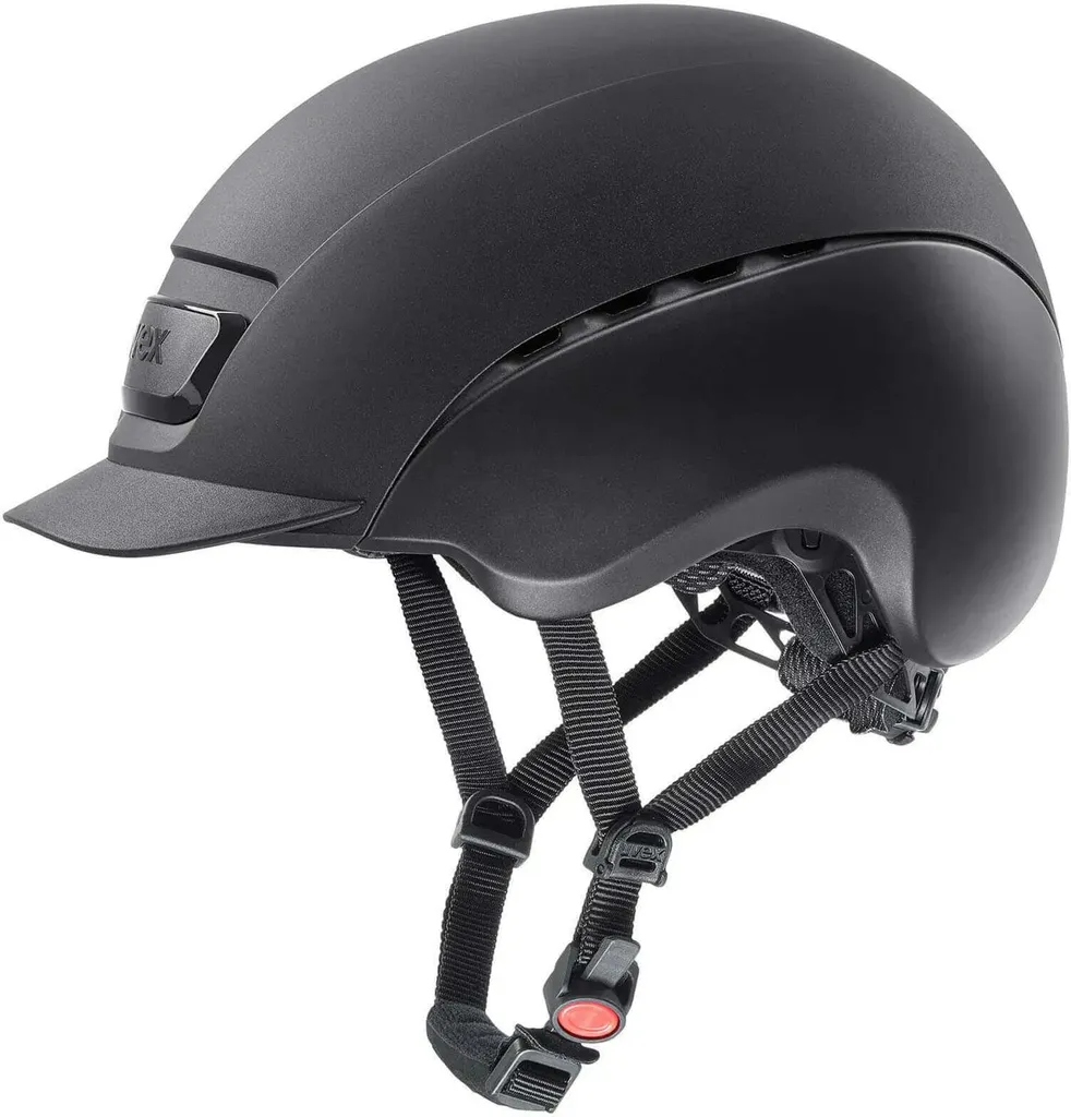 Casque Équitation Léger UVEX Elexxion Noir - Technologie Hybride 54-55