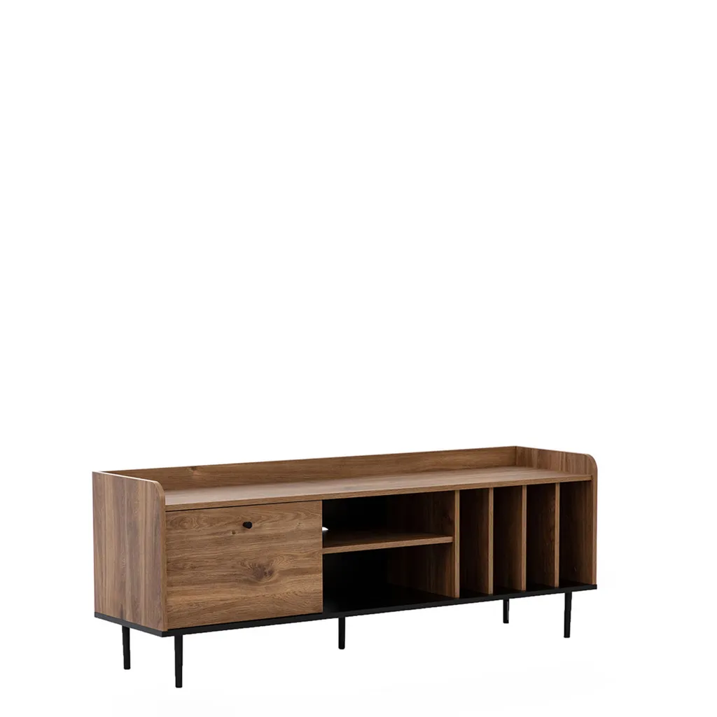 Meuble TV Mariko 2 brandy castello idéal pour vos soirées cinéma - 6