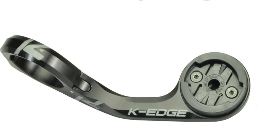 Support Garmin Max XL K-Edge 31.8mm Noir Anti-Vibration pour Compteur Vélo