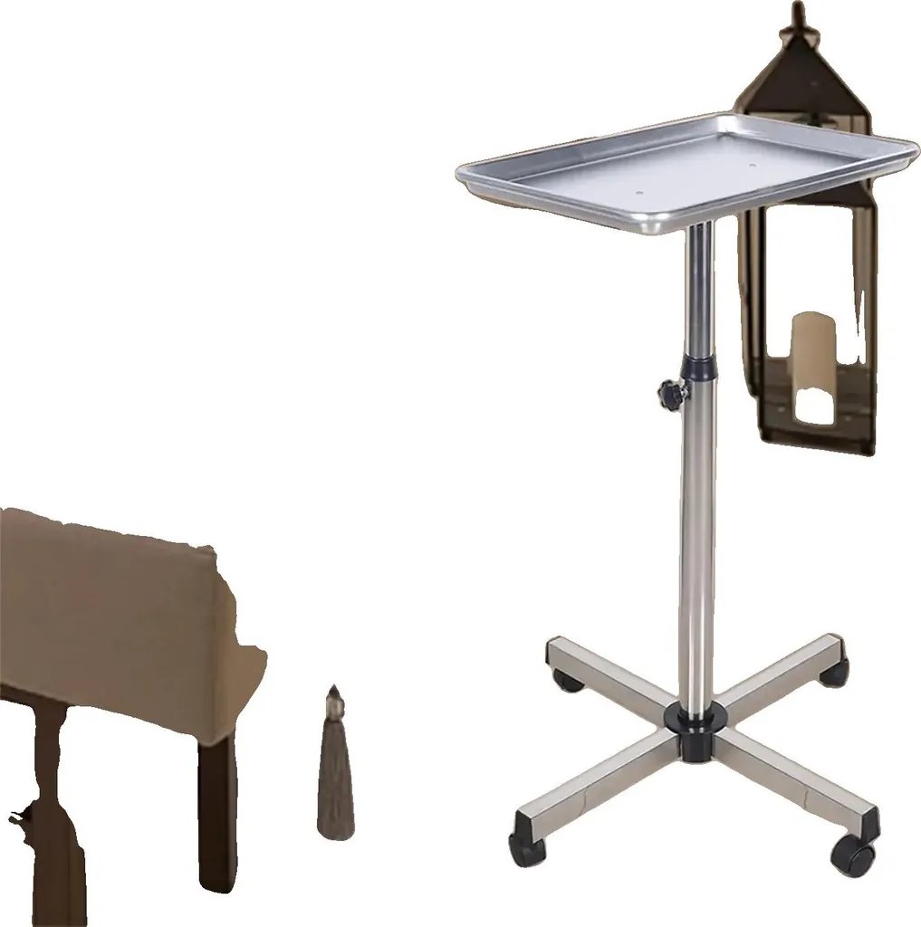Carrello da Lavoro Argento Professionale - Design Regolabile e Agile
