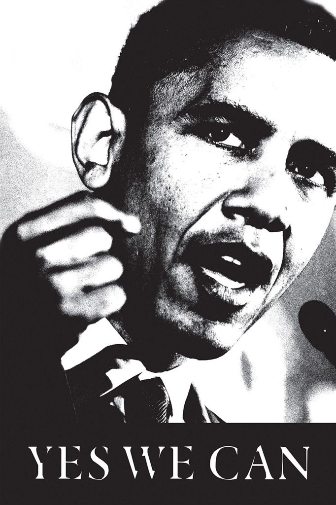 Poster Obama, Barack Yes we can! Produktbild 