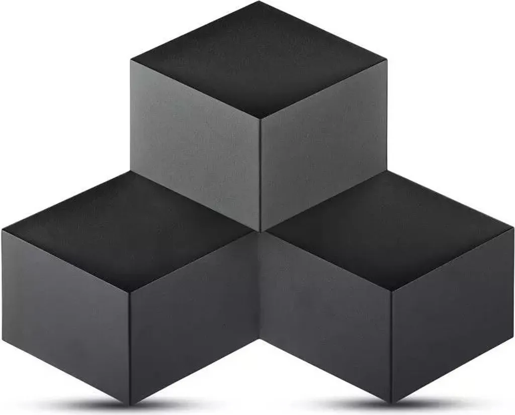 Applique LED pour éclairage d'ambiance intérieur noir 9W 33,5 x 44 cm