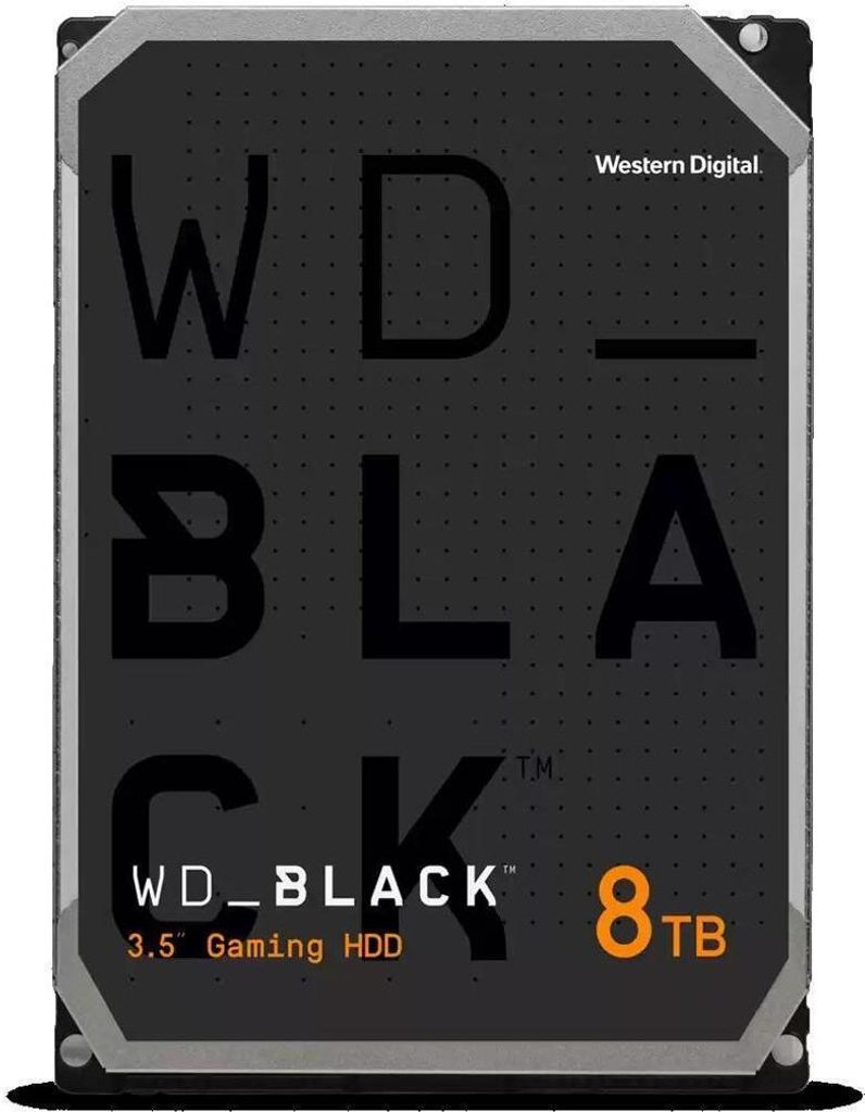 Western Digital WD_BLACK Interne Festplatte 8 TB 7200 RPM 3.5" SATA