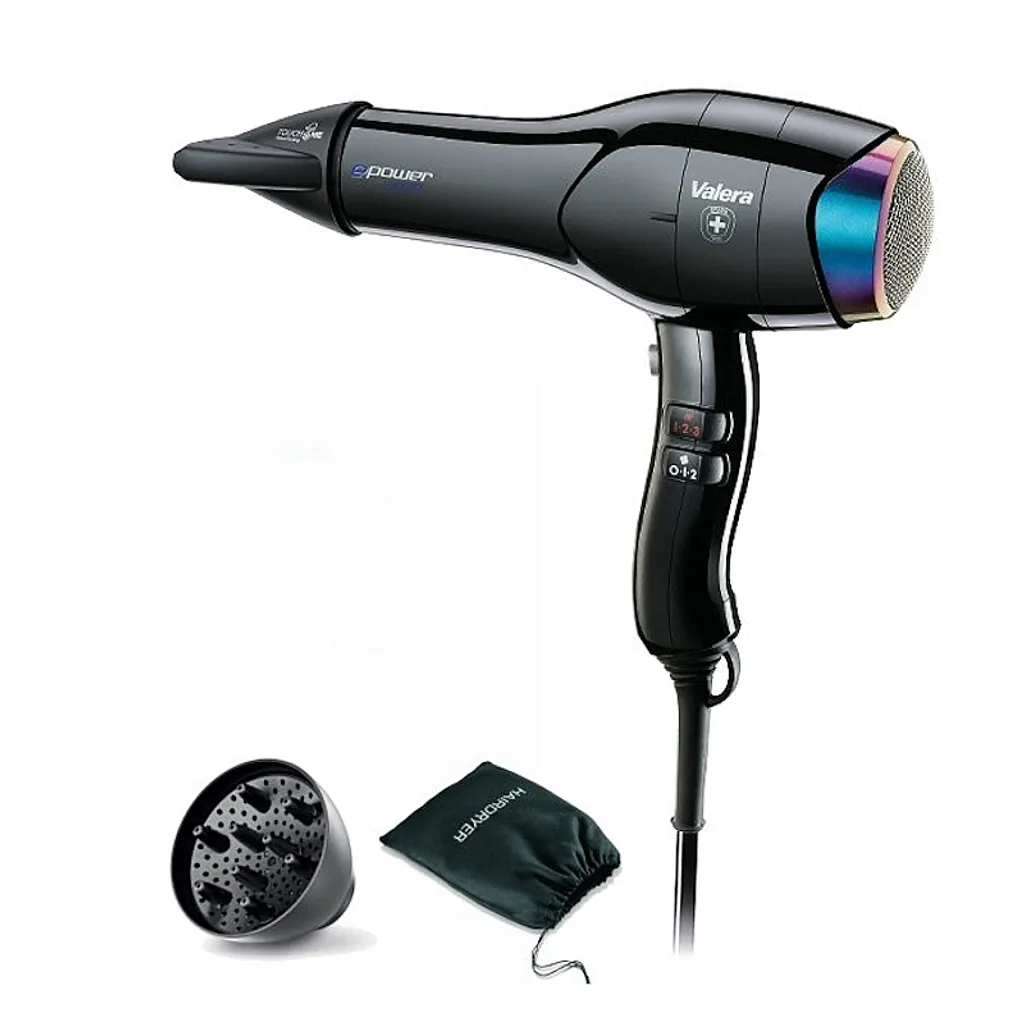 Sèche-cheveux Valera ePower EP2030eQRCD Noir pour brushing de salon