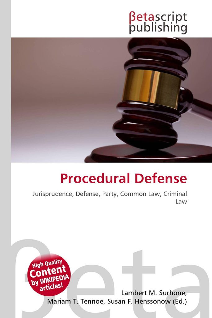 Procedural Defense