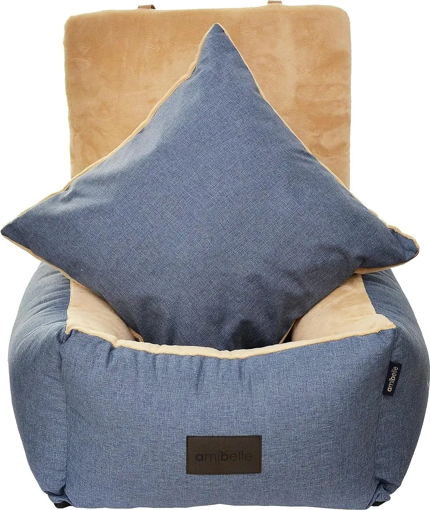 Panier auto pour chien lavable et adaptable sur siège arrière - 5