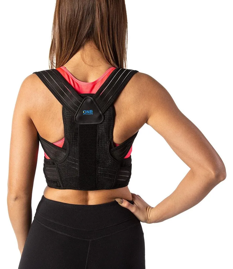 Correcteur de Posture à Sangles Ajustables - Support Dos Taille M Confort