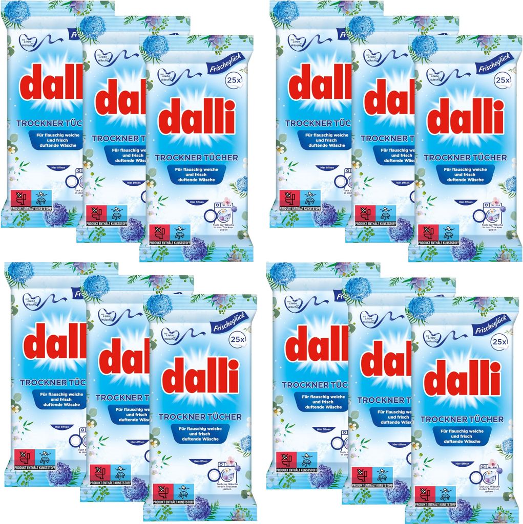 Dalli Trocknertücher | Flauschig weiche, frisch duftende Produktbild 