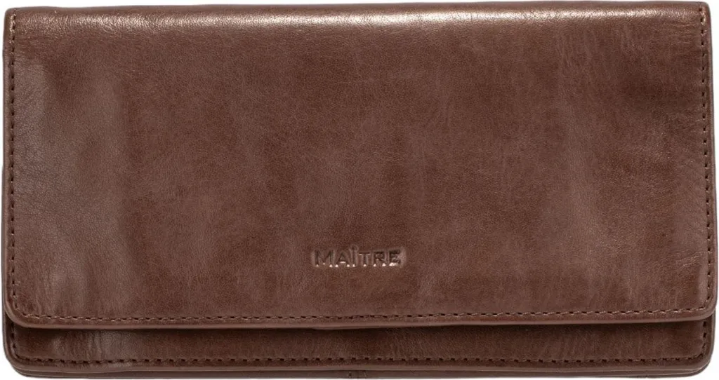 Maître Portafoglio Forst Immine Purse Darkbrown Pelle - Offerta Online