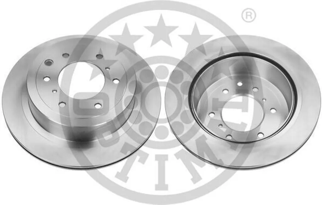Stop Vibrations : 2 Disques de Frein Arrière OPTIMAL Pajero IV BS-8604C