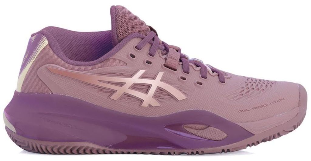 ASICS 1042A285-500 Gel-Resolution X Padel Damen Purple Oxide/Rose Gold EU 38