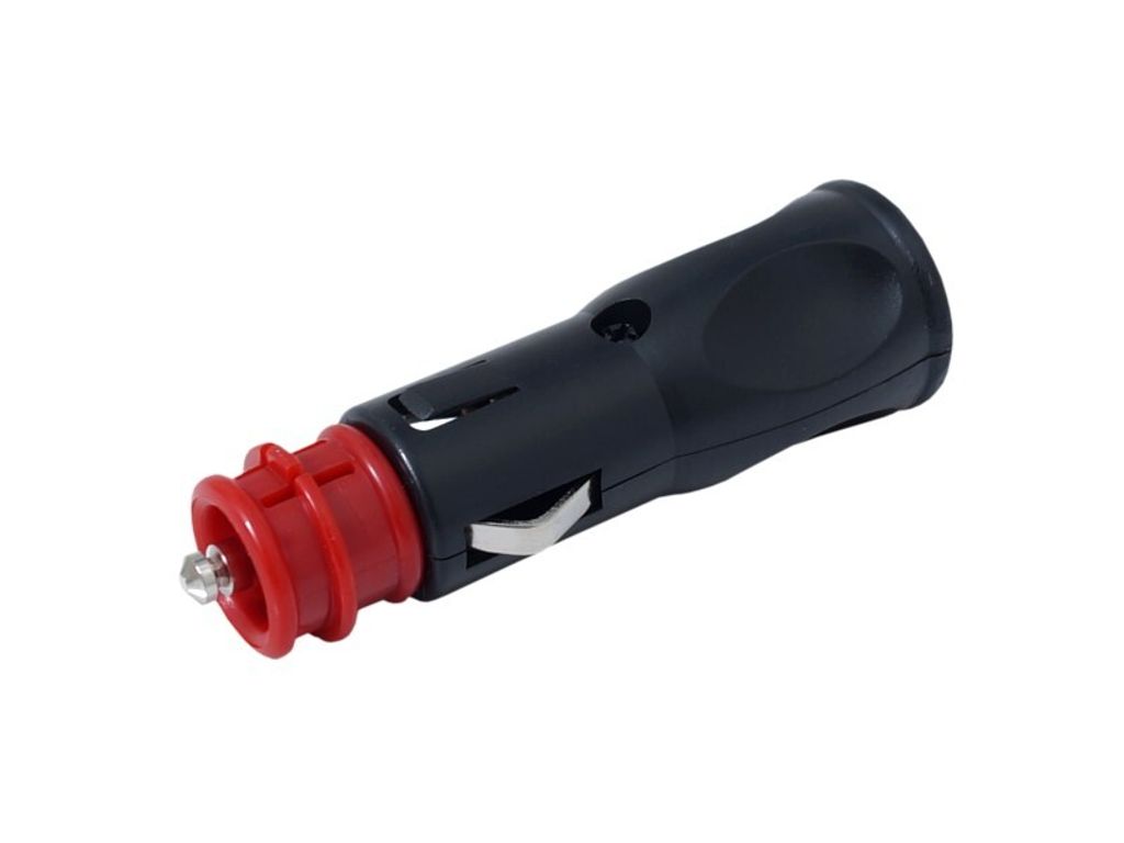 EURO/DIN-Stecker mit Sicherung für 12/24V-Steckdose, max 15A