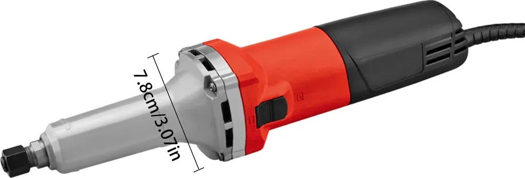 Polisseuse flexible 27000 tr/min pour finir vos métaux sans effort rouge