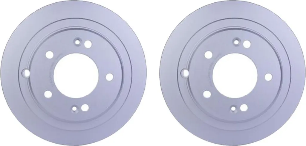 Jeu de 2 disques de frein HELLA 8DD 355 118-091 pour freinage arrière