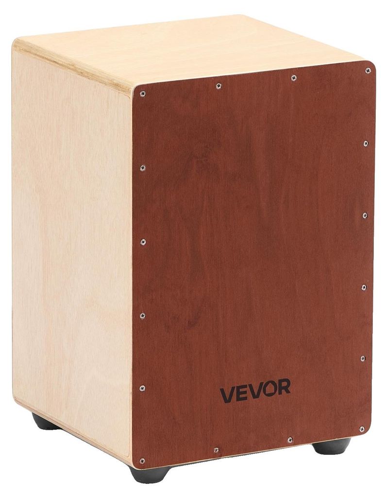 VEVOR Cajon, box buben, s vnitřními snare dráty, kompaktní Obrázek produktu 