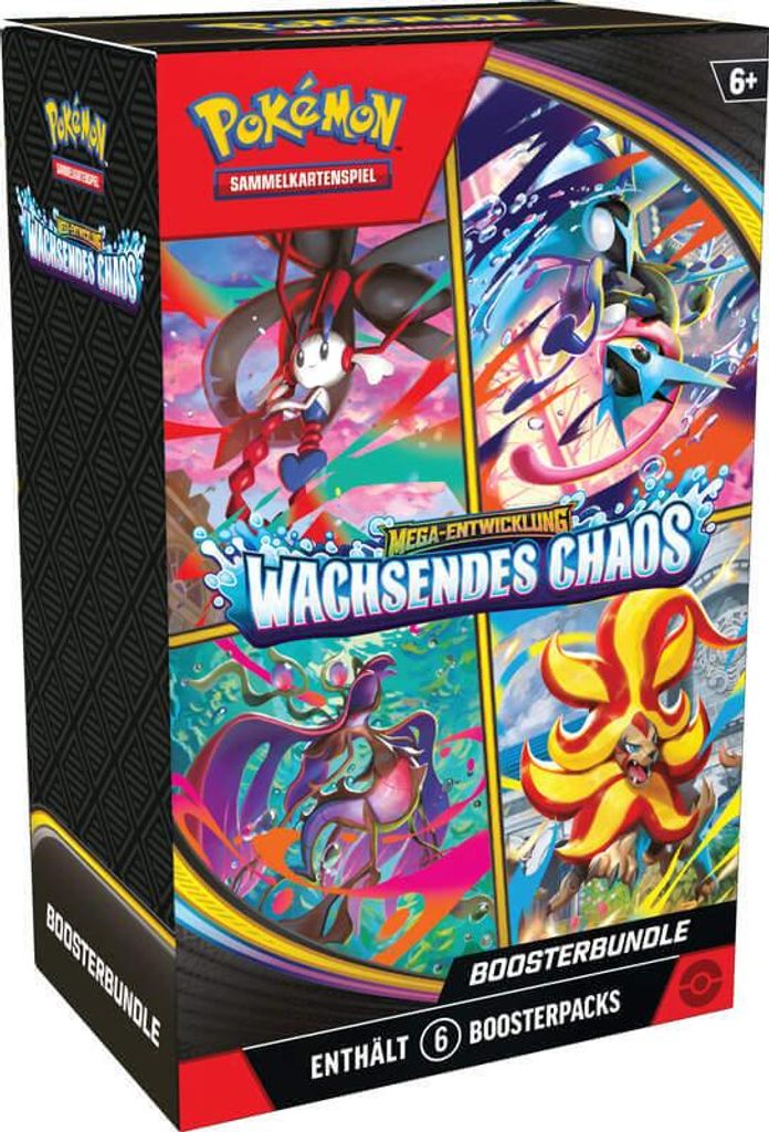 Pokémon-Sammelkartenspiel: Boosterbundle Mega-Entwicklung – Produktbild 
