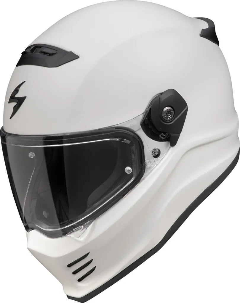 Scorpion Covert Fx Casque intégral Ultra TCT Blanc 2XL Confort Premium