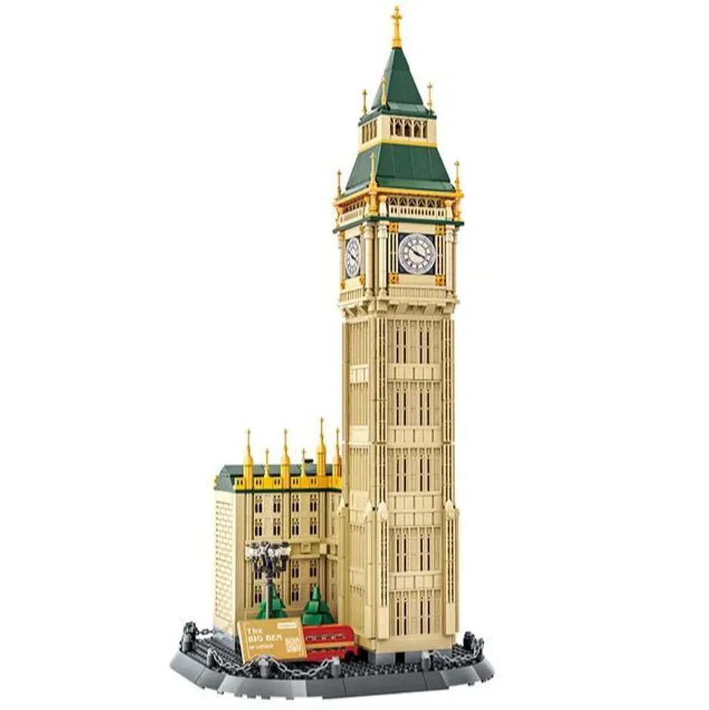 Maquette Big Ben 1095 Pièces Blocs de Jeu Compatibles Style Londres UK