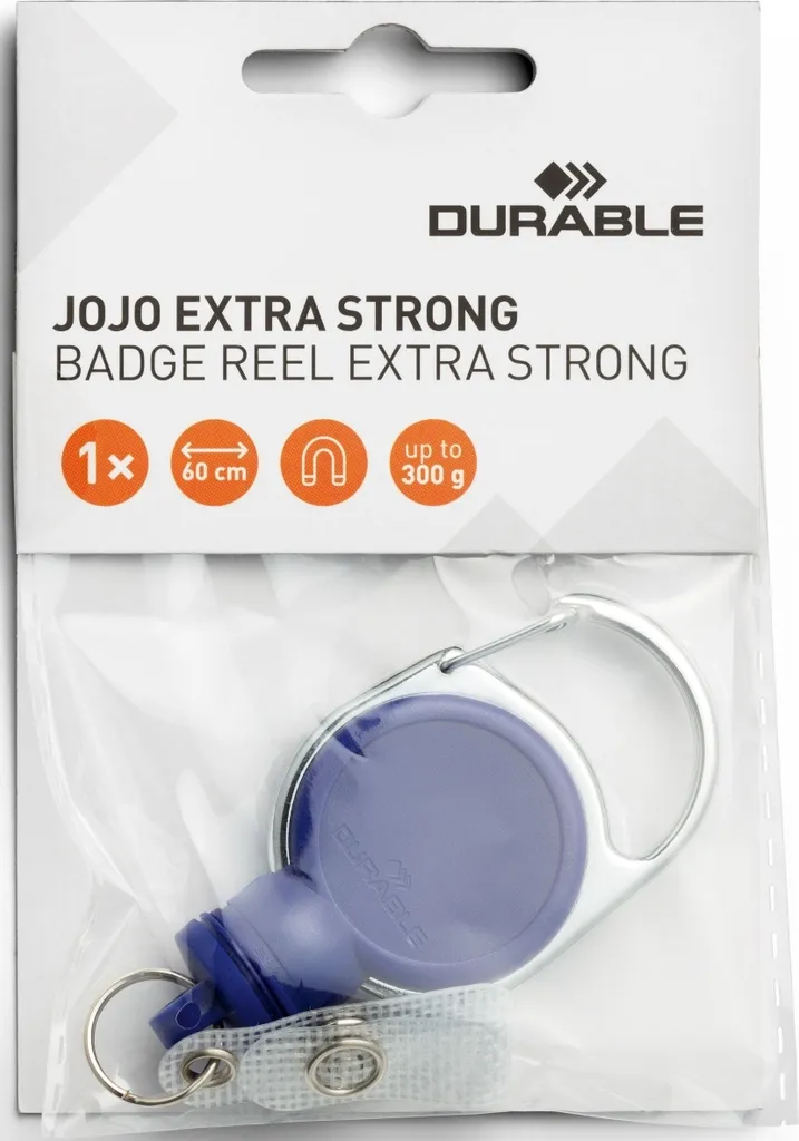 Porte-Badge JoJo 60cm Extra Strong Bleu Foncé avec Cordon Haute Densité