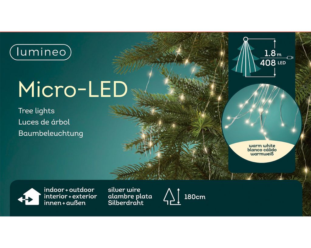 Lumineo Baumbeleuchtung Bündel Micro LED
