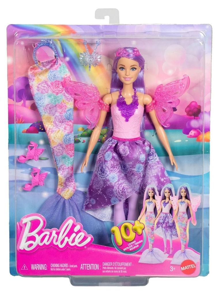 Barbie - Barbie Fairytale Fantasy Doll - Playset with Productafbeelding 
