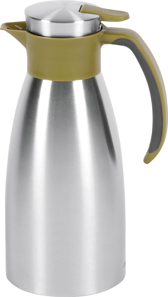 EMSA Soft Grip, Karaffe, 1 l, Grün, Edelstahl, Polypropylen Produktbild 
